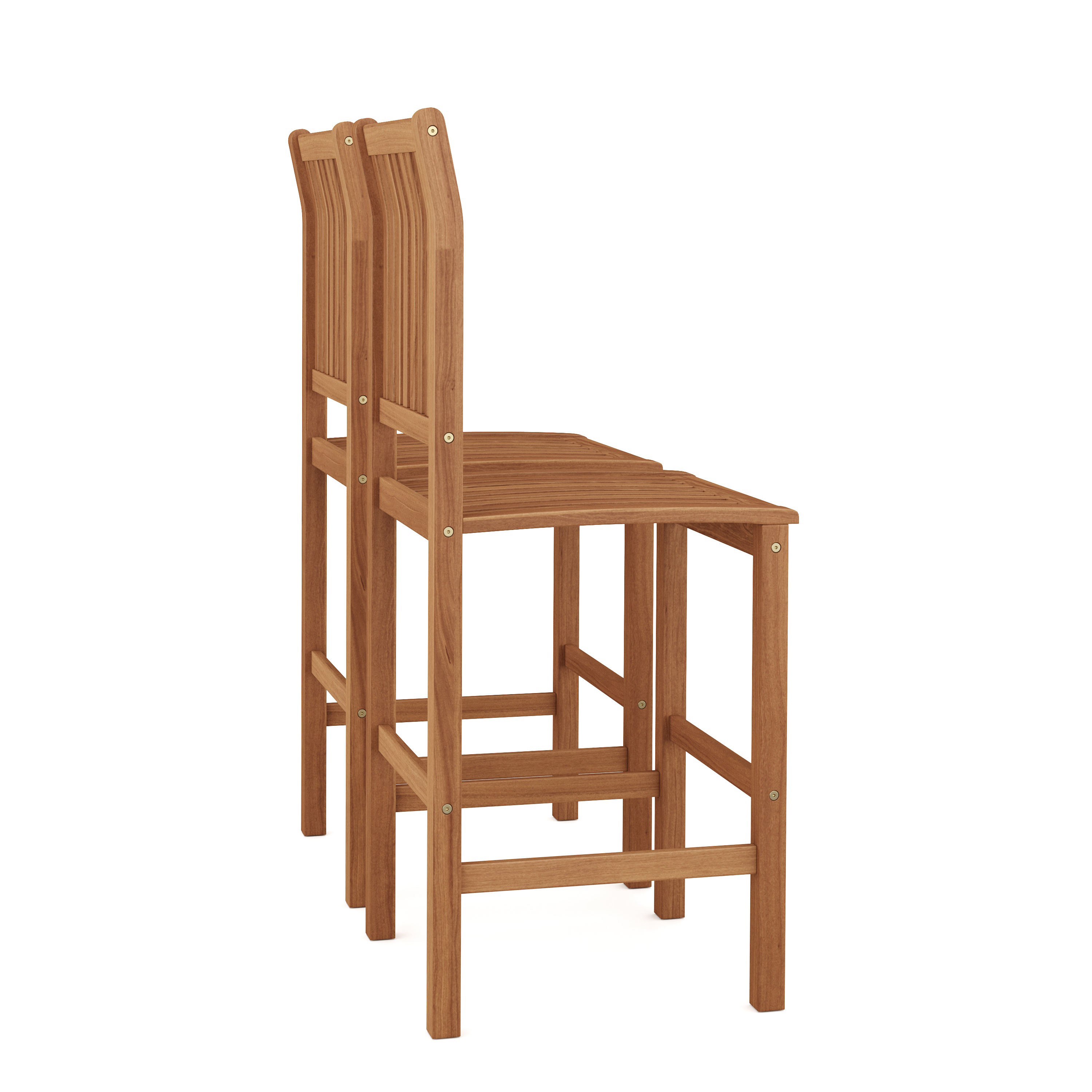 Barstuhl Holz PERUGIA 2er Set