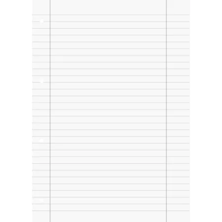 BRUNNEN Schulblock A4, 50 Blatt, gelocht, Lineatur 27