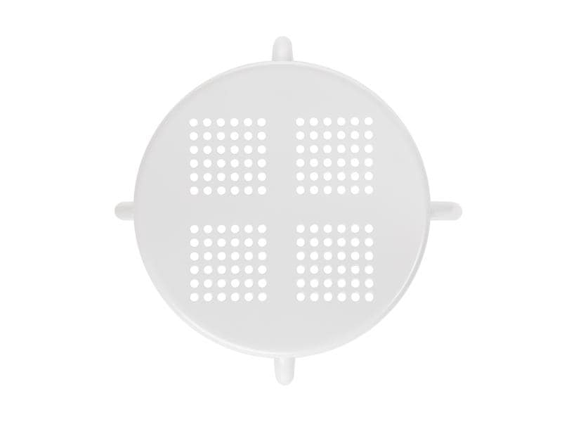 COCON Hocker Metall, Weiss Robuste und pflegeleichte Sitzgelegenheit