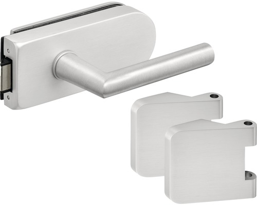 Pertura glasdeurbeslag Studio/Kantoor Kargur UV aluminium geanodiseerd zilver