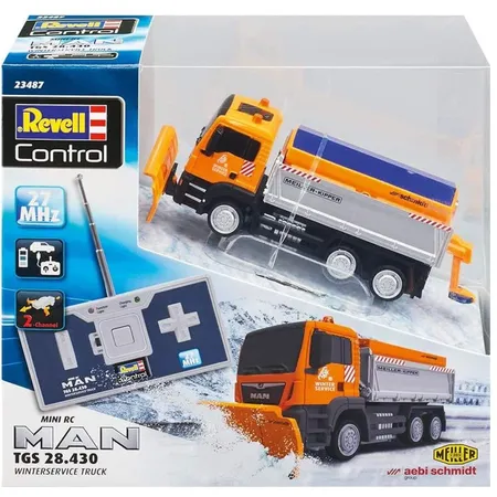 Revell Mini RC MAN TGS 28.430 Winter Service Truck