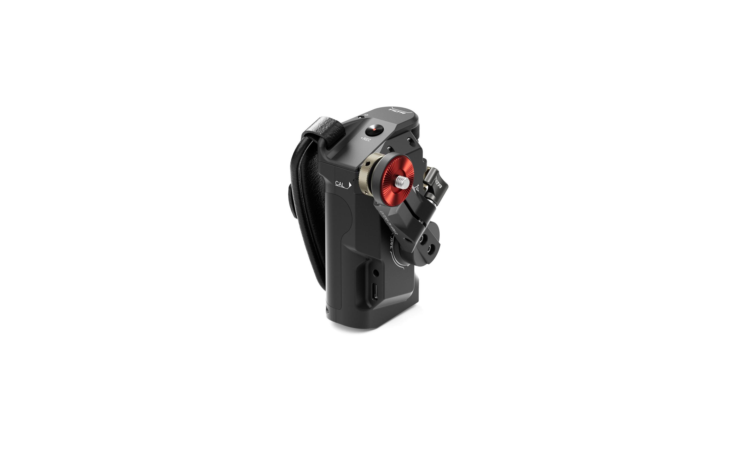 Left Side Advanced Focus Handle Type V - Schwarz<br>Wird an der linken Seite der Tiltaing-Kamerakäfige befestigt