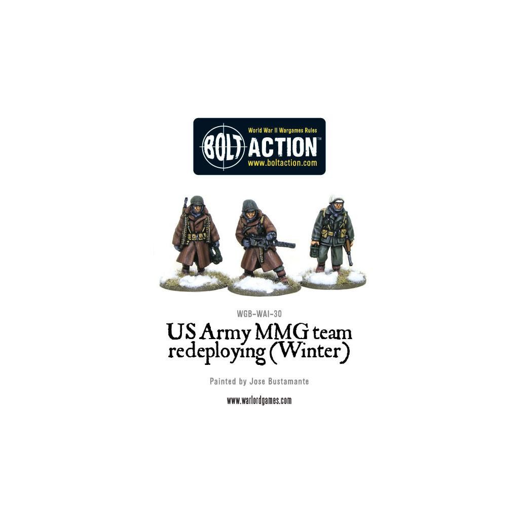 Bolt Action - US Army MMG team (Winter) - Redeploying