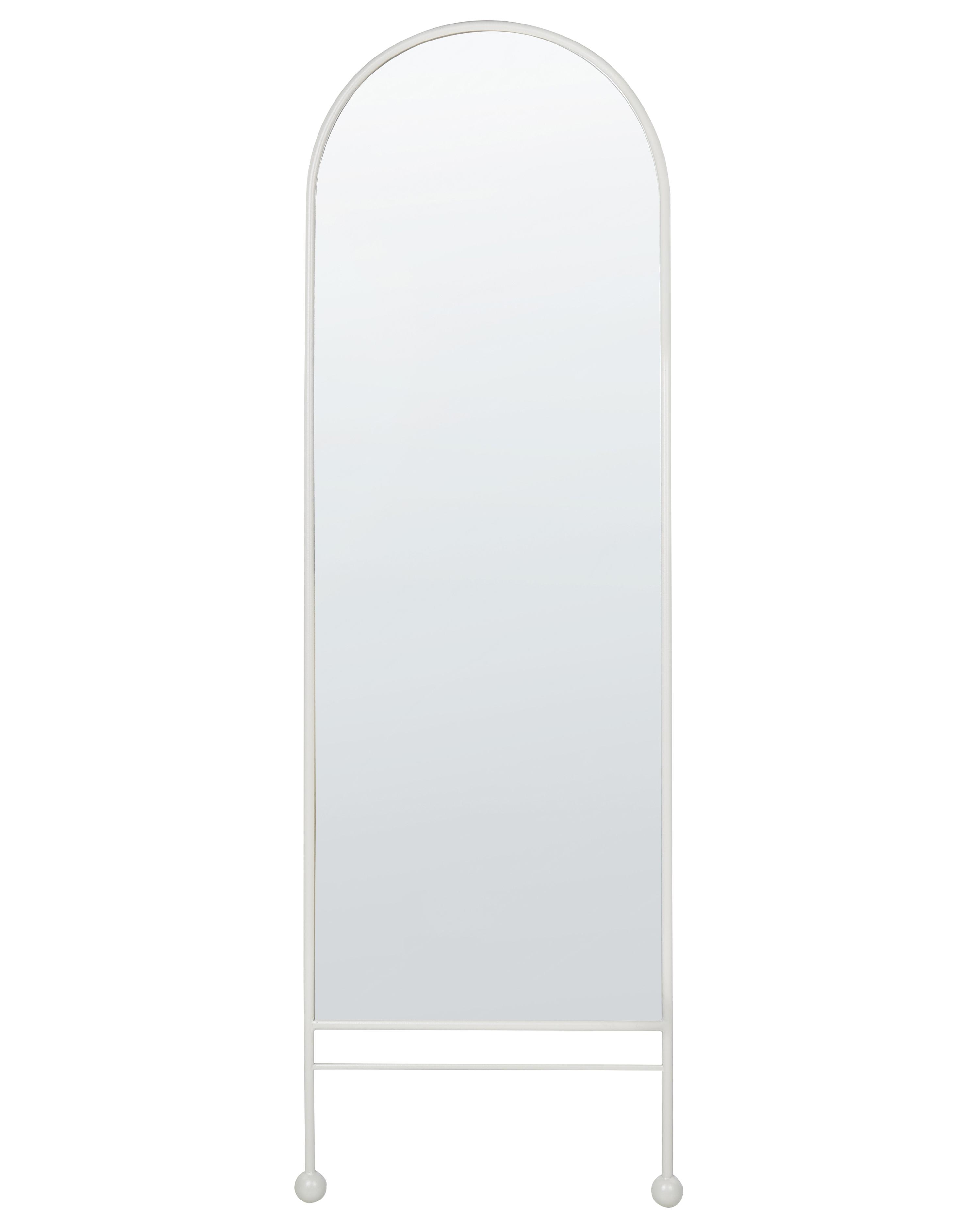 Wandspiegel JARNAGES 45 cm 145 cm Metaal Wit