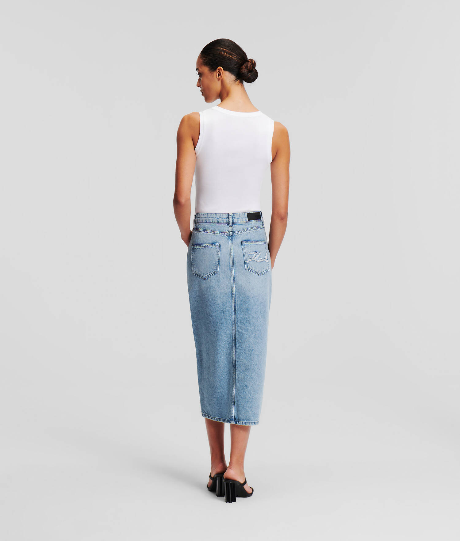 JUPE MAXI EN JEAN