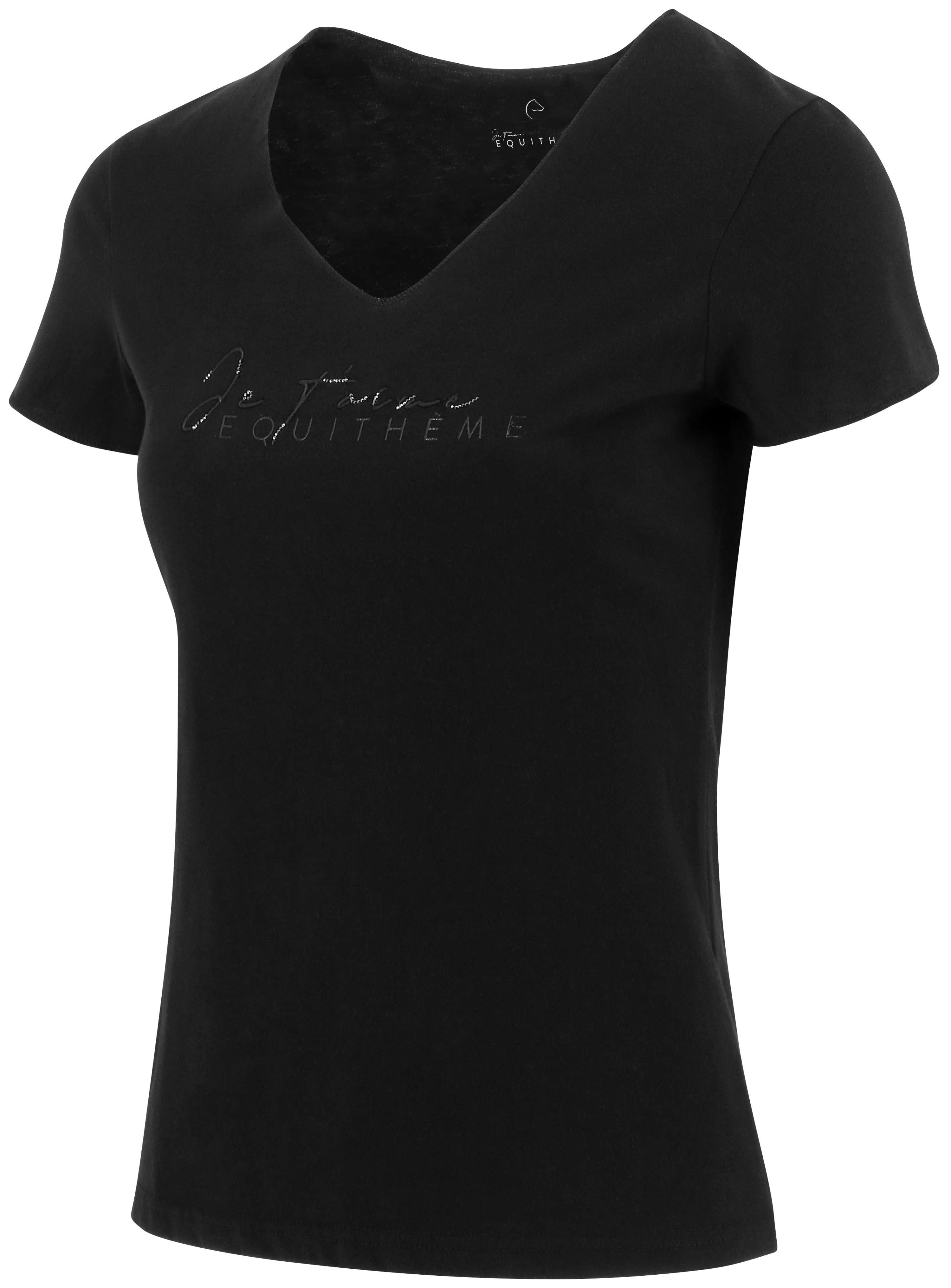 EQUITHÈME T-Shirt Rehane Zwart