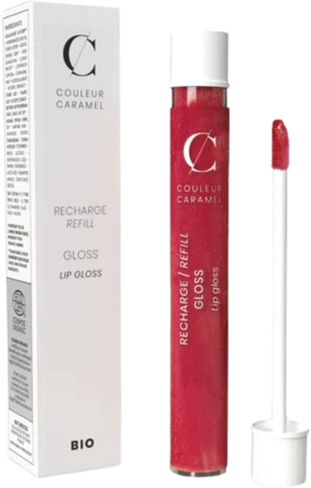 Couleur Caramel  Refill Lip Gloss, n°805 Pearly Raspberry Red