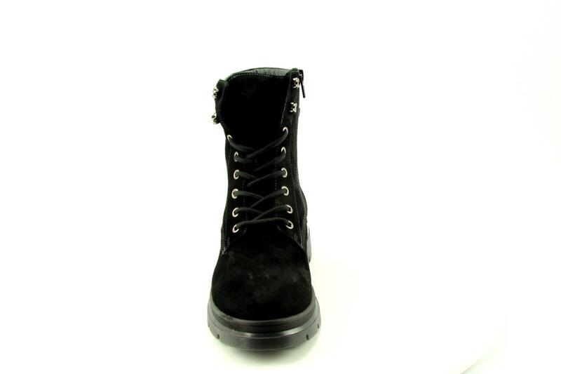AQA Shoes A7546 Greasy black