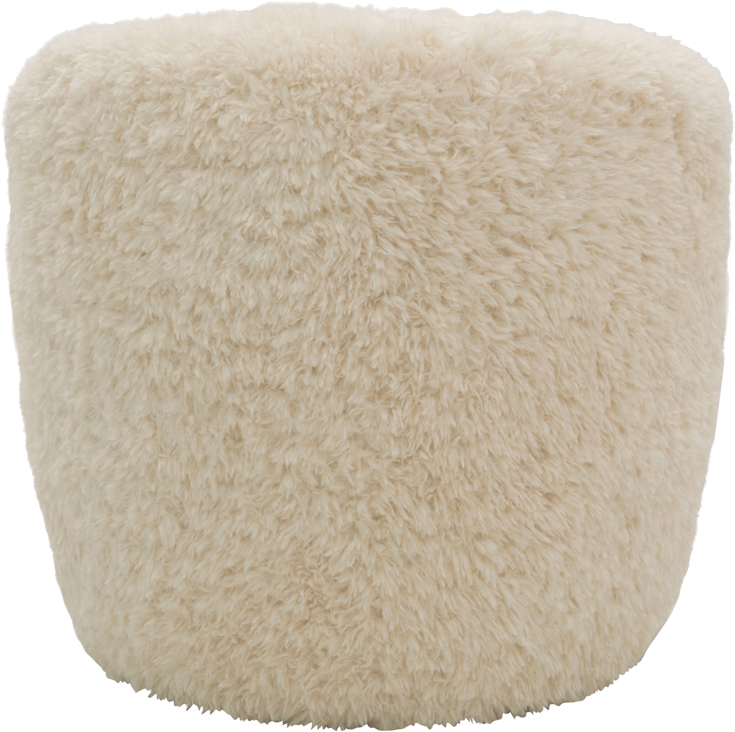 DOMO collection Sessel »Obidos moderner Loungesessel« Flausch, creme