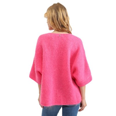 Gilet femme Boutonne Manches Courtes PLEASE