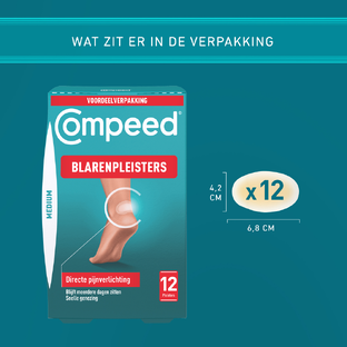 Compeed Blarenpleisters Medium 12ST