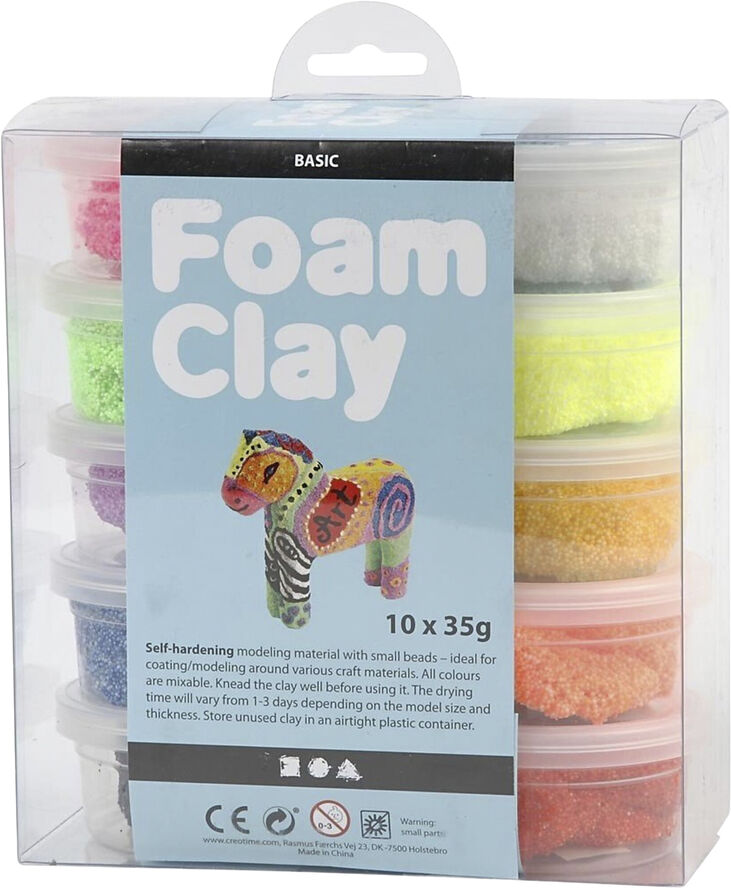 Foam Clay Foam Clay ass 10x35g