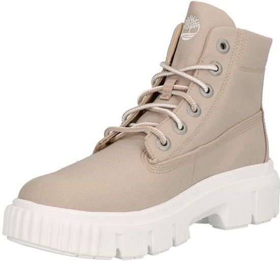 Timberland - Greyfield Fabric Boot - Light Beige - ReCanvas - Damesboots