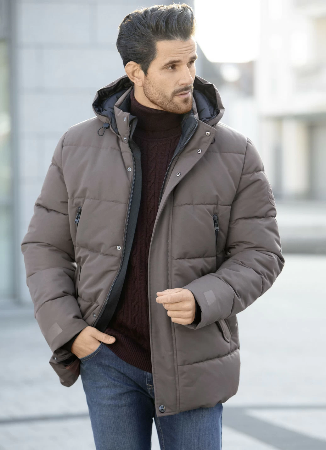 Steppjacke von „New Canadian“