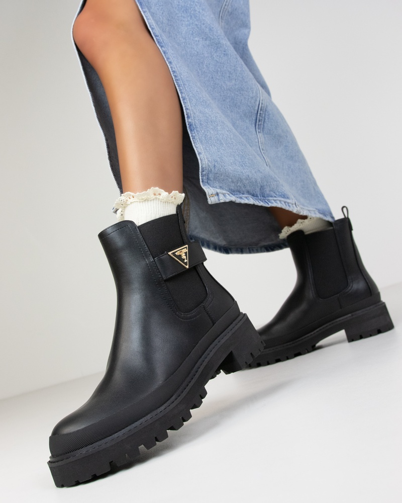 Guess Bensly Chelseaboots  - zwart
