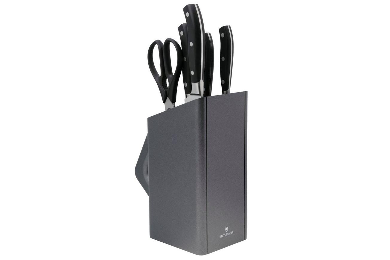 Victorinox Grand Maître Cutlery Block 7.7243.6, POM, 7-delige messenset incl. blok