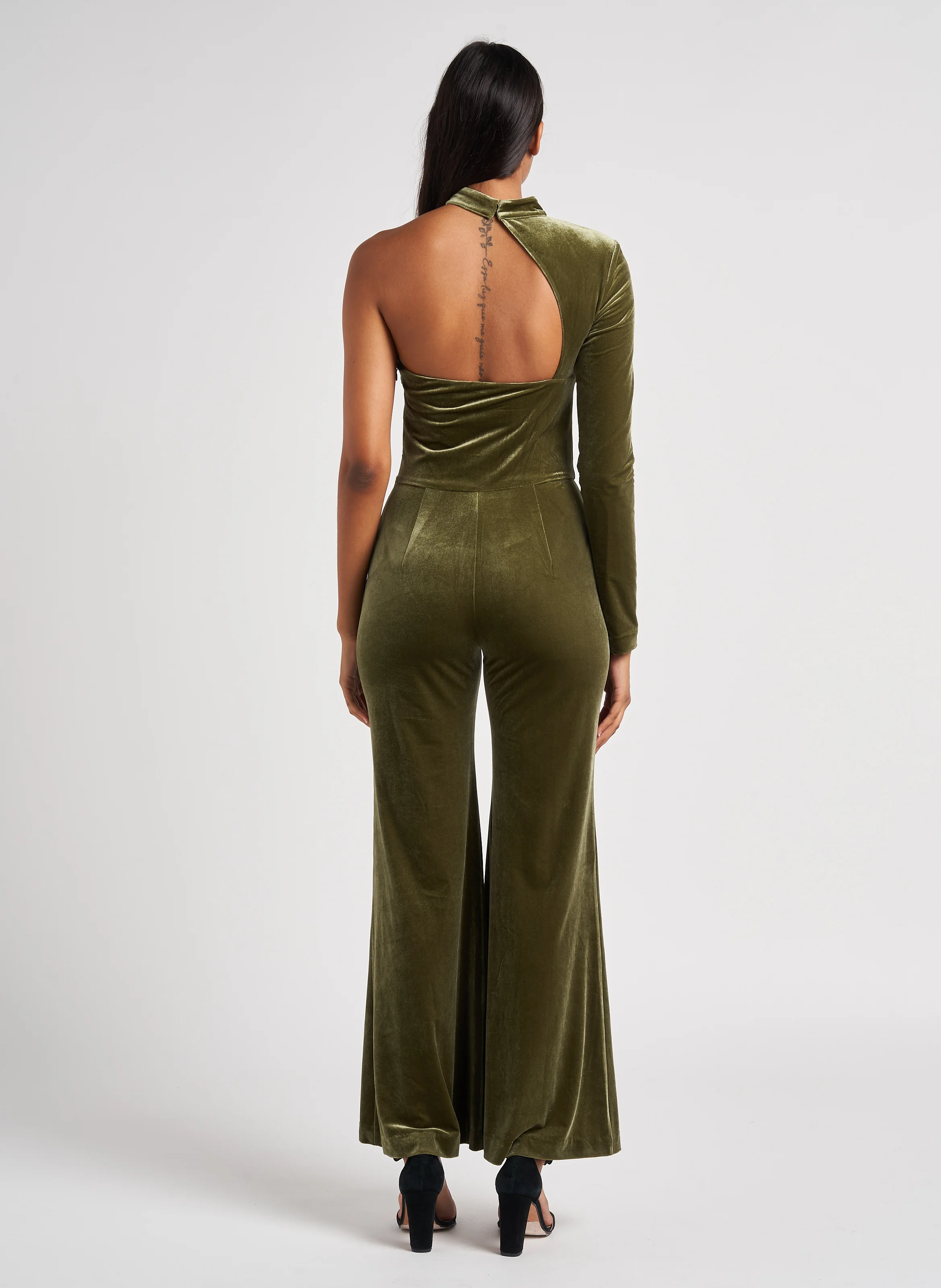 CLEO - Combinaison asymétrique col montant | Violet