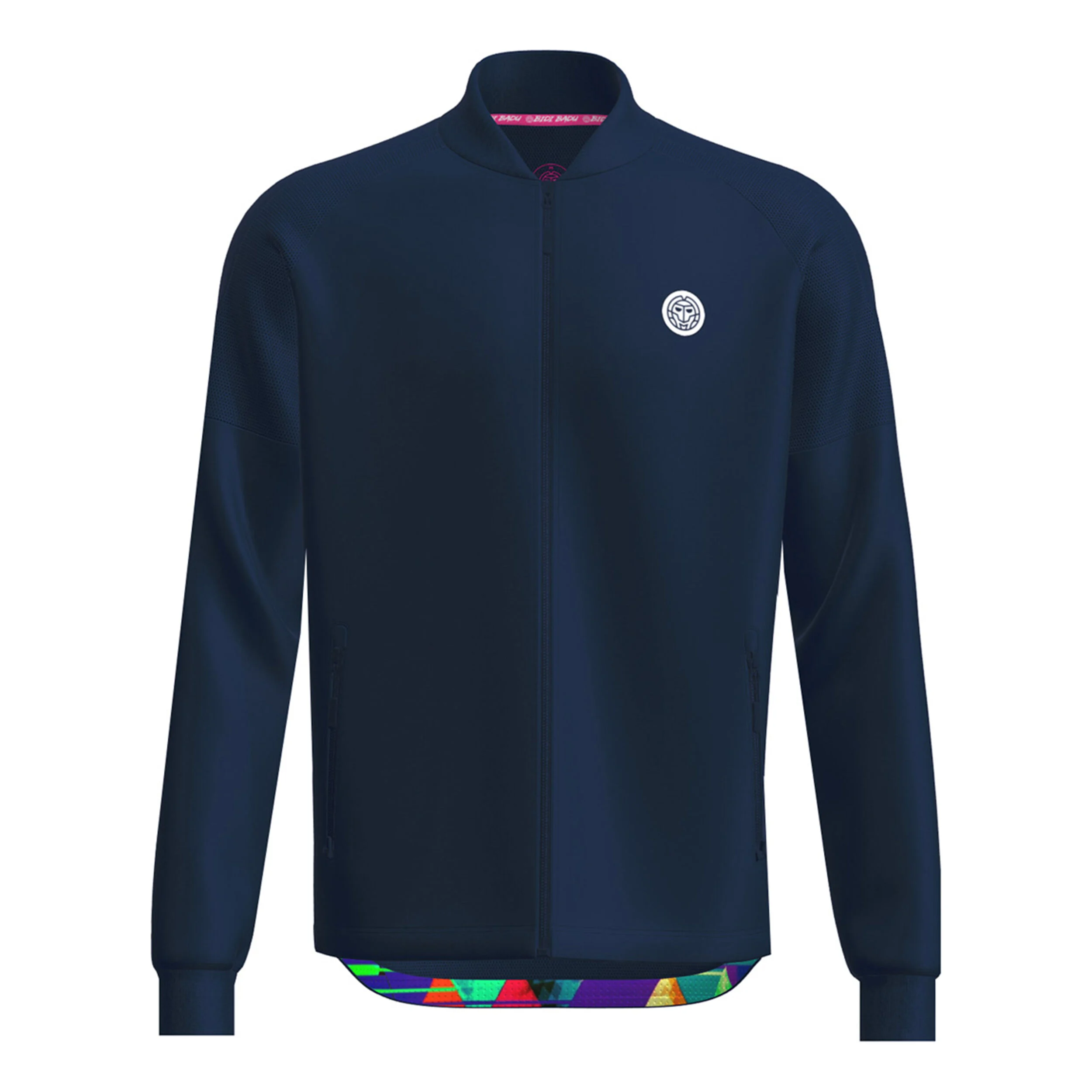 BIDI BADU Kaleido Printed Veste De Survêtement Hommes - Bleu Foncé