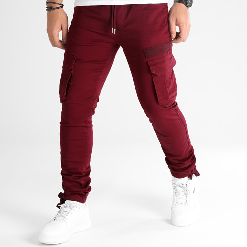 Pantalon Cargo 2772 Bordeaux
