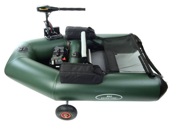 Mac Fishing Hi & Dry Mac Adventure Bellyboat, incl. Motor Mount!