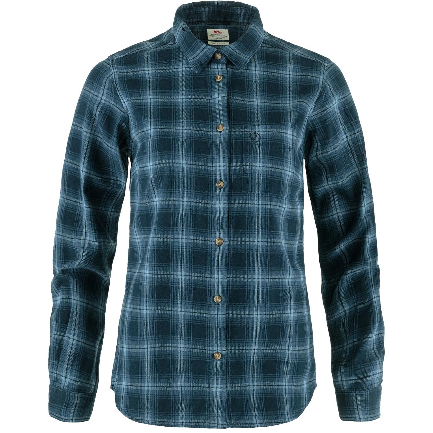 Fjällräven Womens Övik L/S Flannel Shirt