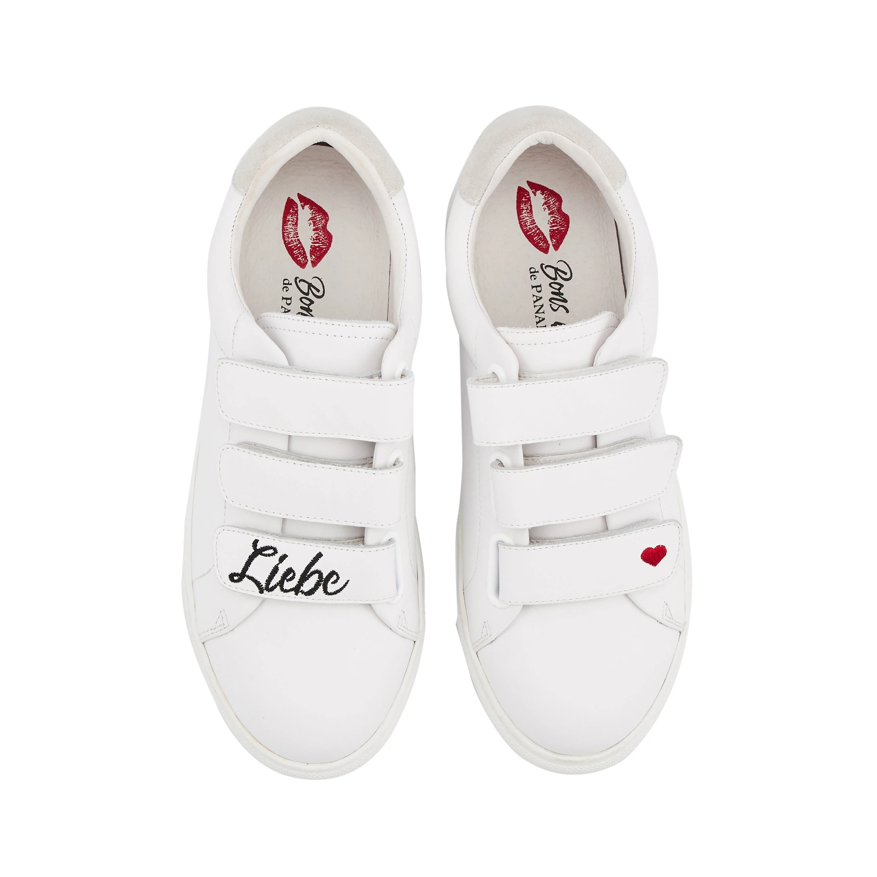 EDITH LIEBE - Sneakers en cuir | Blanc