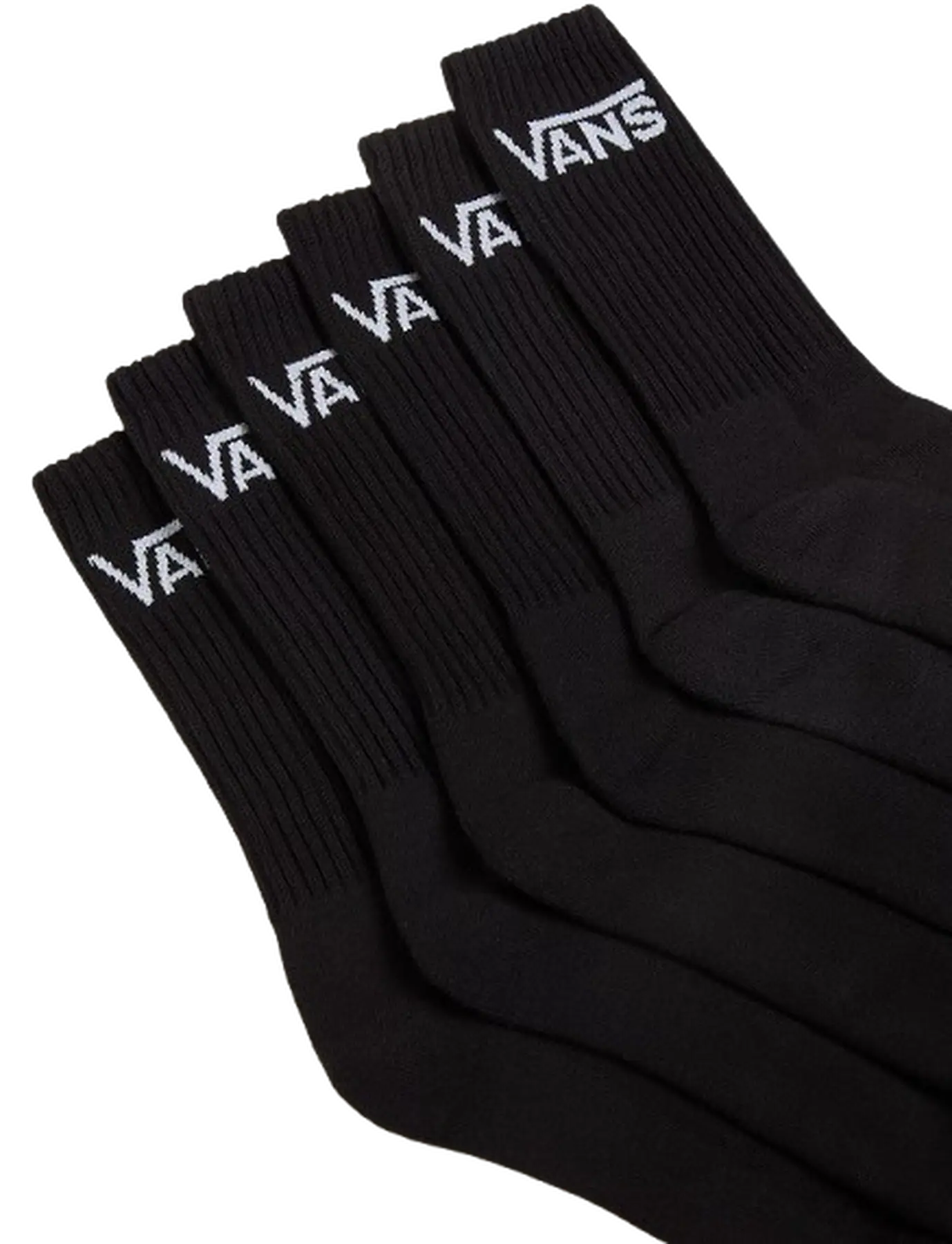 Vans Classic Crew Strømper 6-Pak | SkatePro