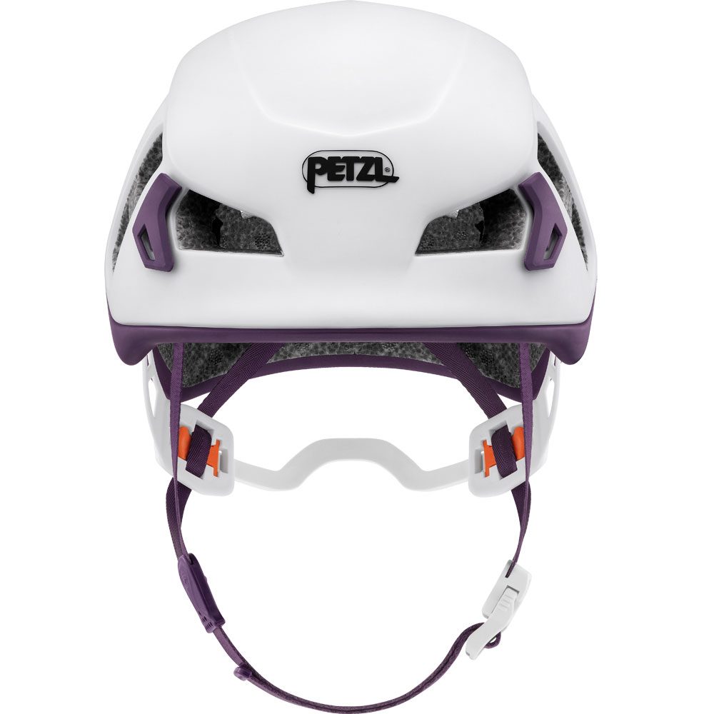 Petzl Meteora Kletterhelm Damen weiß lila