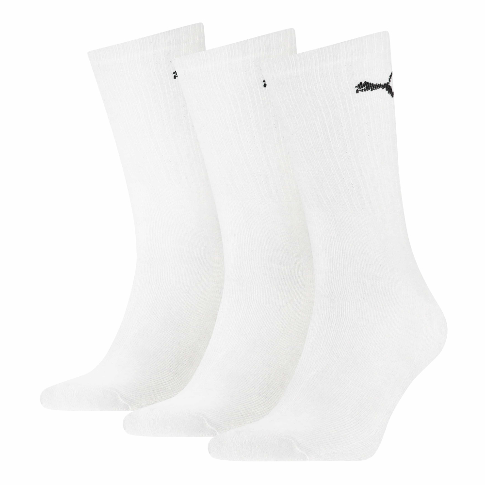 Puma SPORT 3P Socken in Weiß