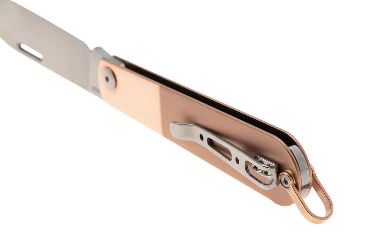 Real Steel Barlow RB-3 8341G, Satin 12C27, Rose Gold Stainless Steel zakmes