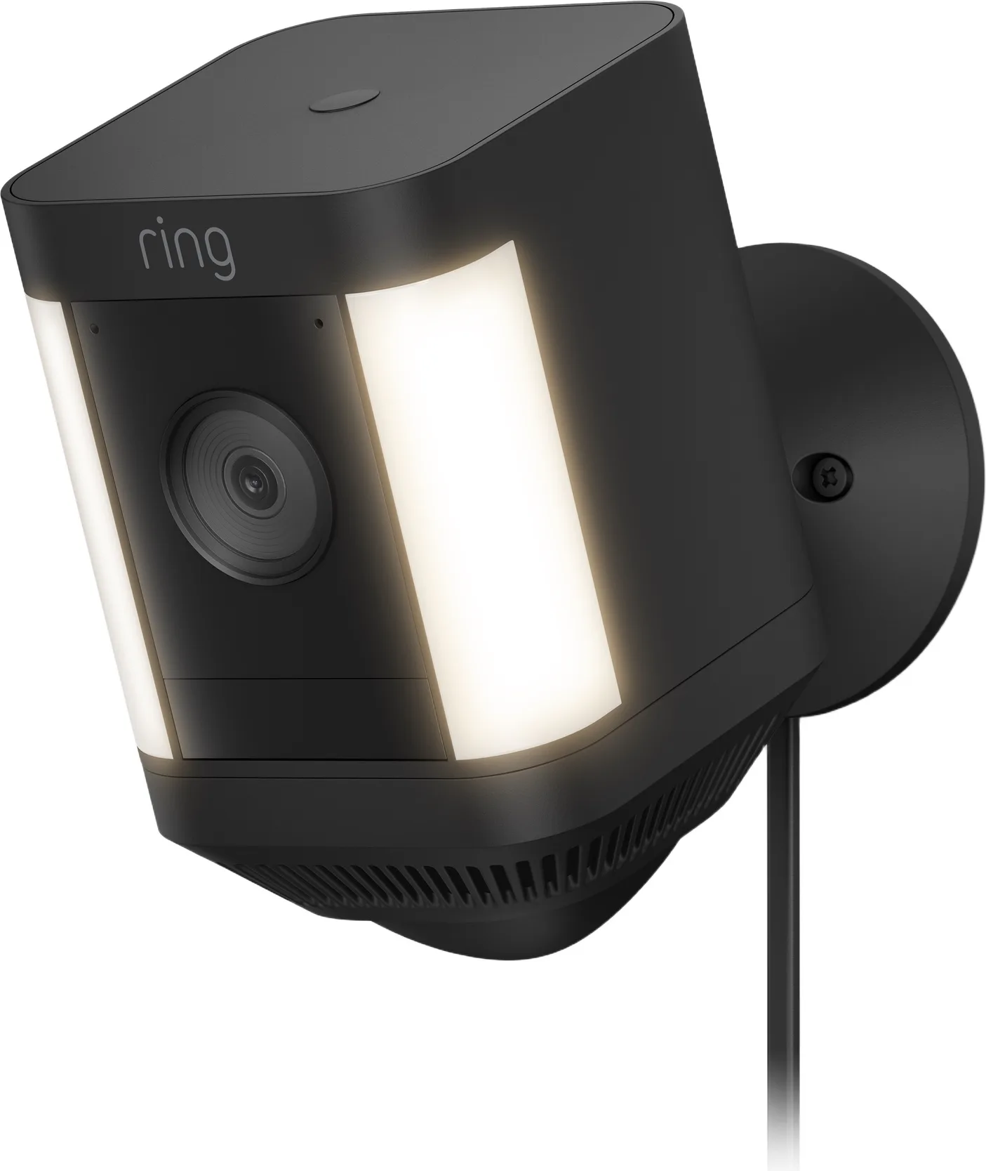 Ring Spotlight Cam Plus Plug-in Noir Caméra de surveillance