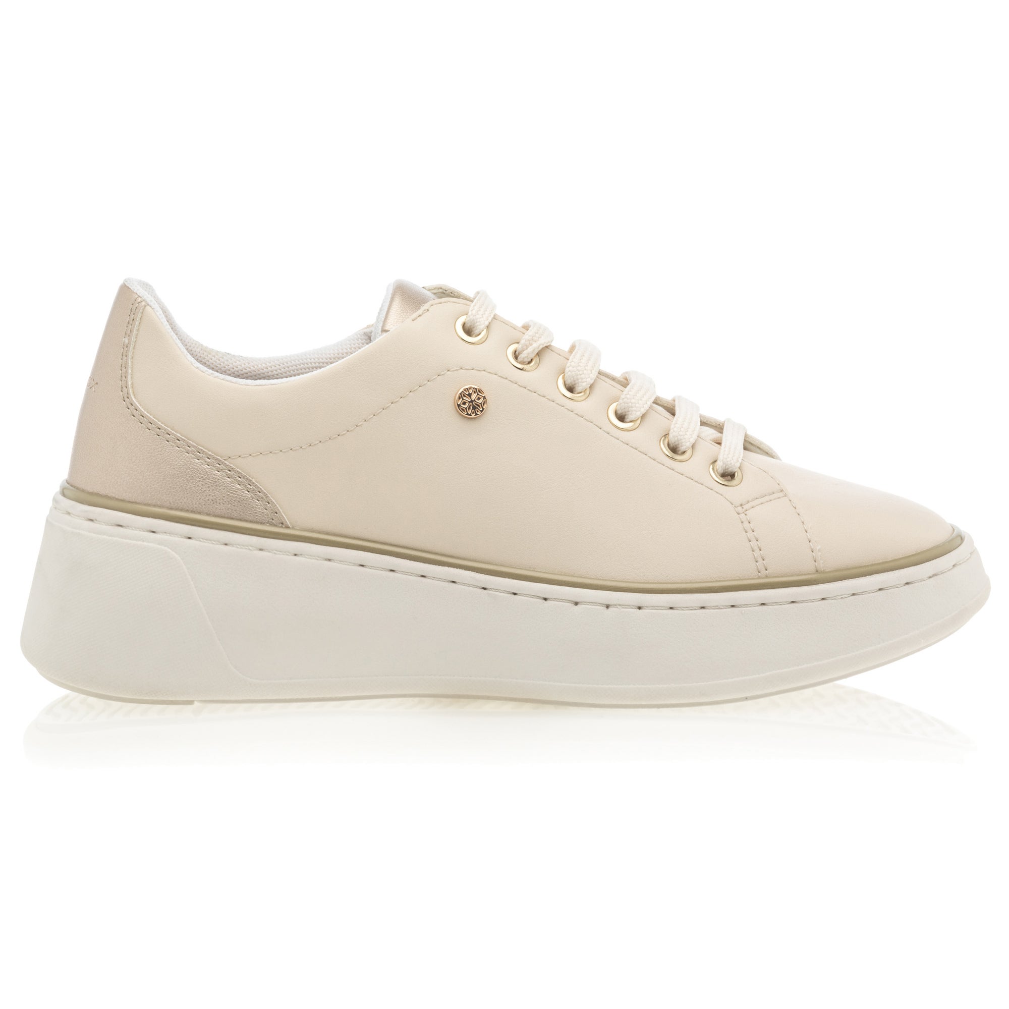 Baskets basses Femme beige