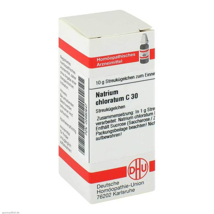 DHU Natrium chloratum C 30 Globuli, 10 g