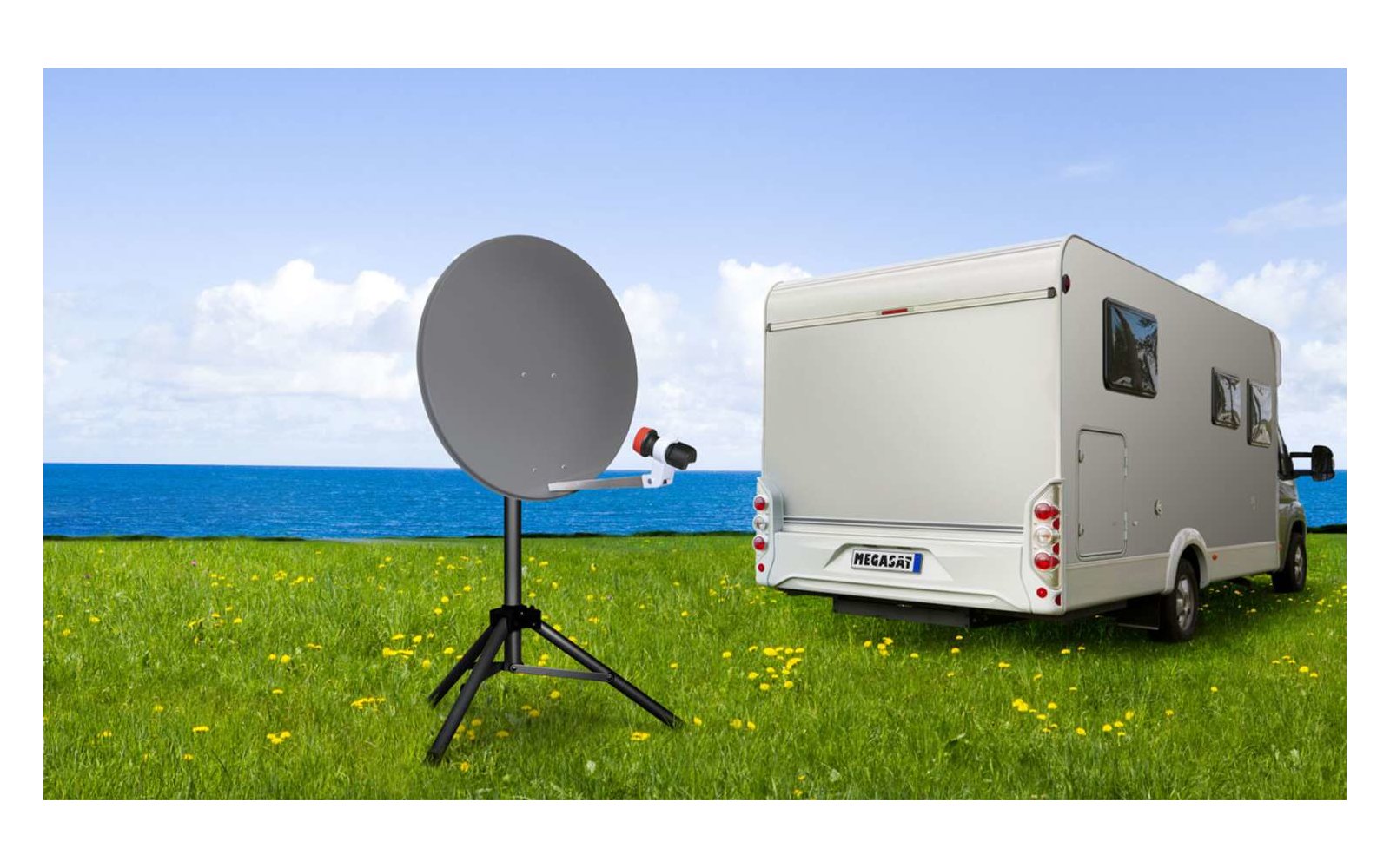 Megasat Profi-Line Camping Dreibein Sat-Stativ