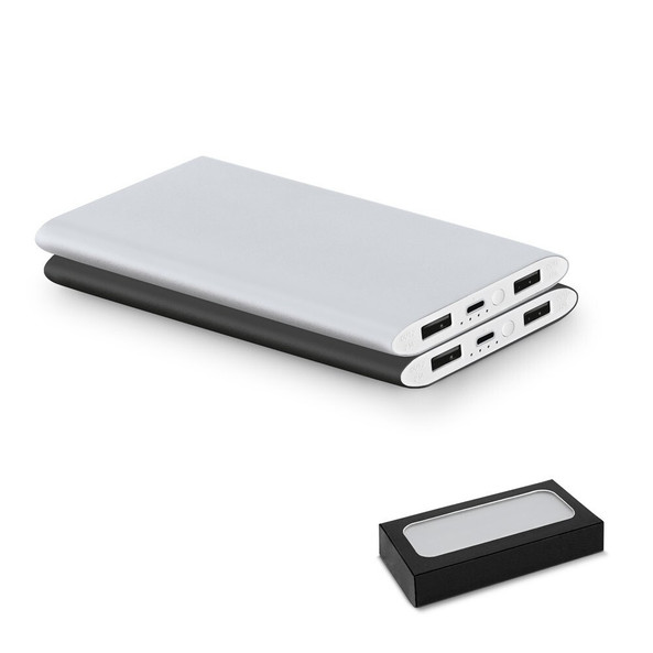 hi!dea 97351 - Power bank 7'200 mAh en aluminium recyclé (100 % rAL)