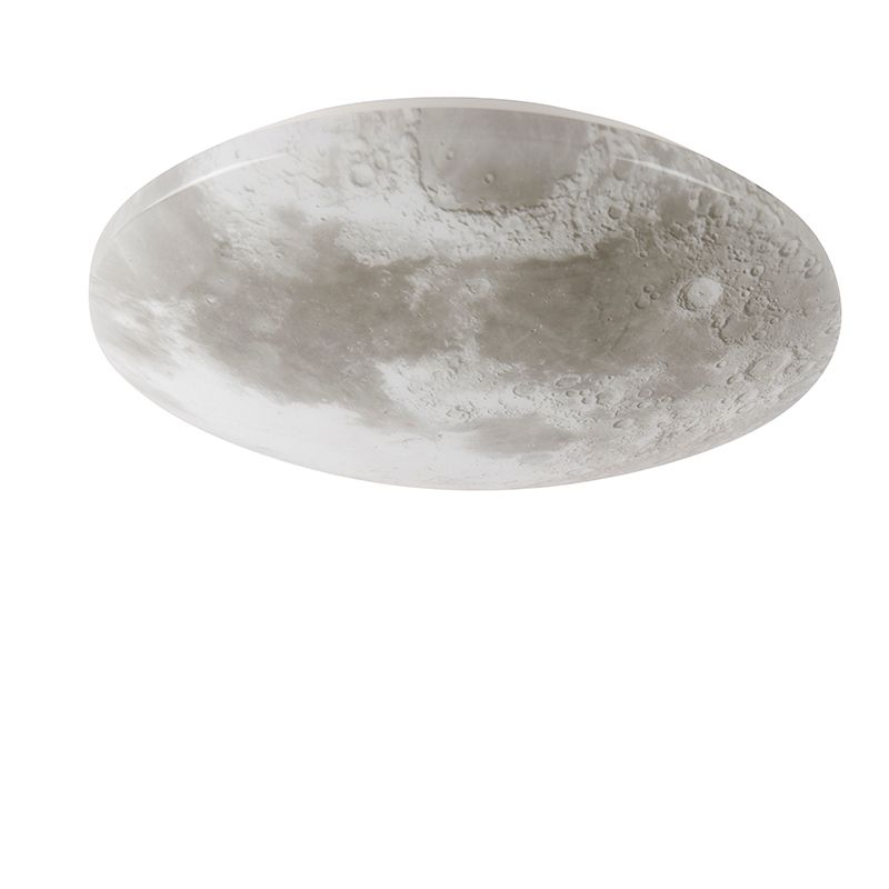 Plafondlamp wit incl. LED en dimmer met afstandsbediening - Mane