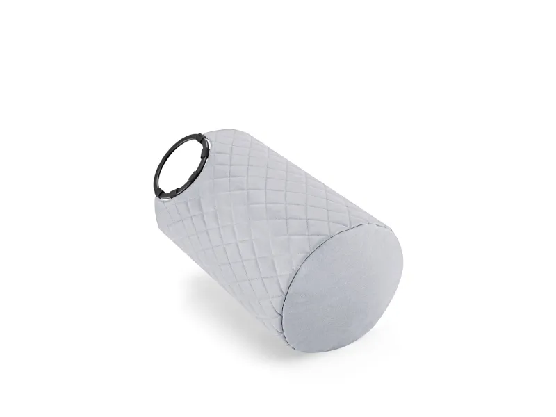 Reisenthel loophome M, Aluminium, Polyester, Kurv, Monokromatisk, Geometrisk mønster, Indendørs, Rund