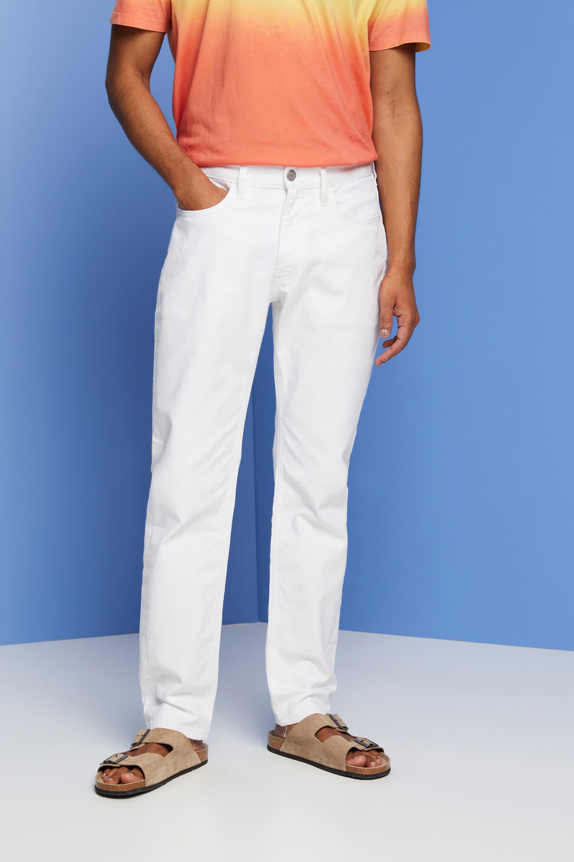 Jean stretch blanc