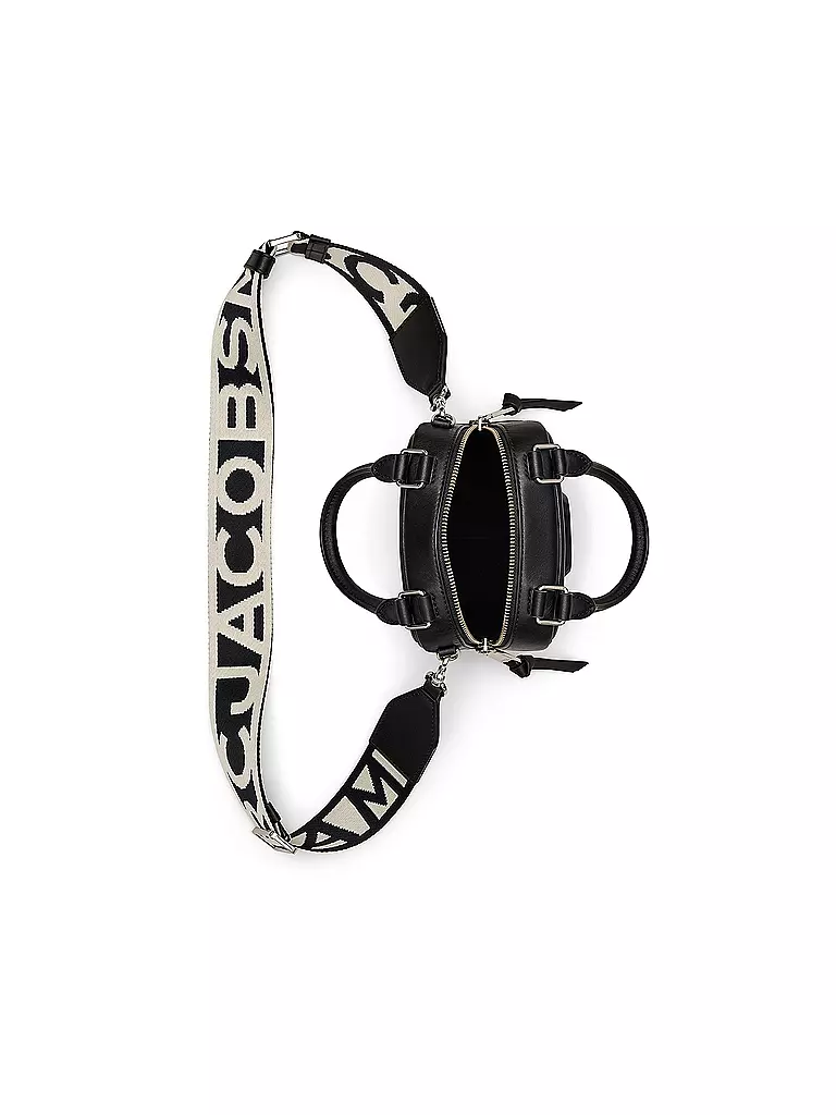 MARC JACOBS Ledertasche - Mini Bag THE CUBE  schwarz