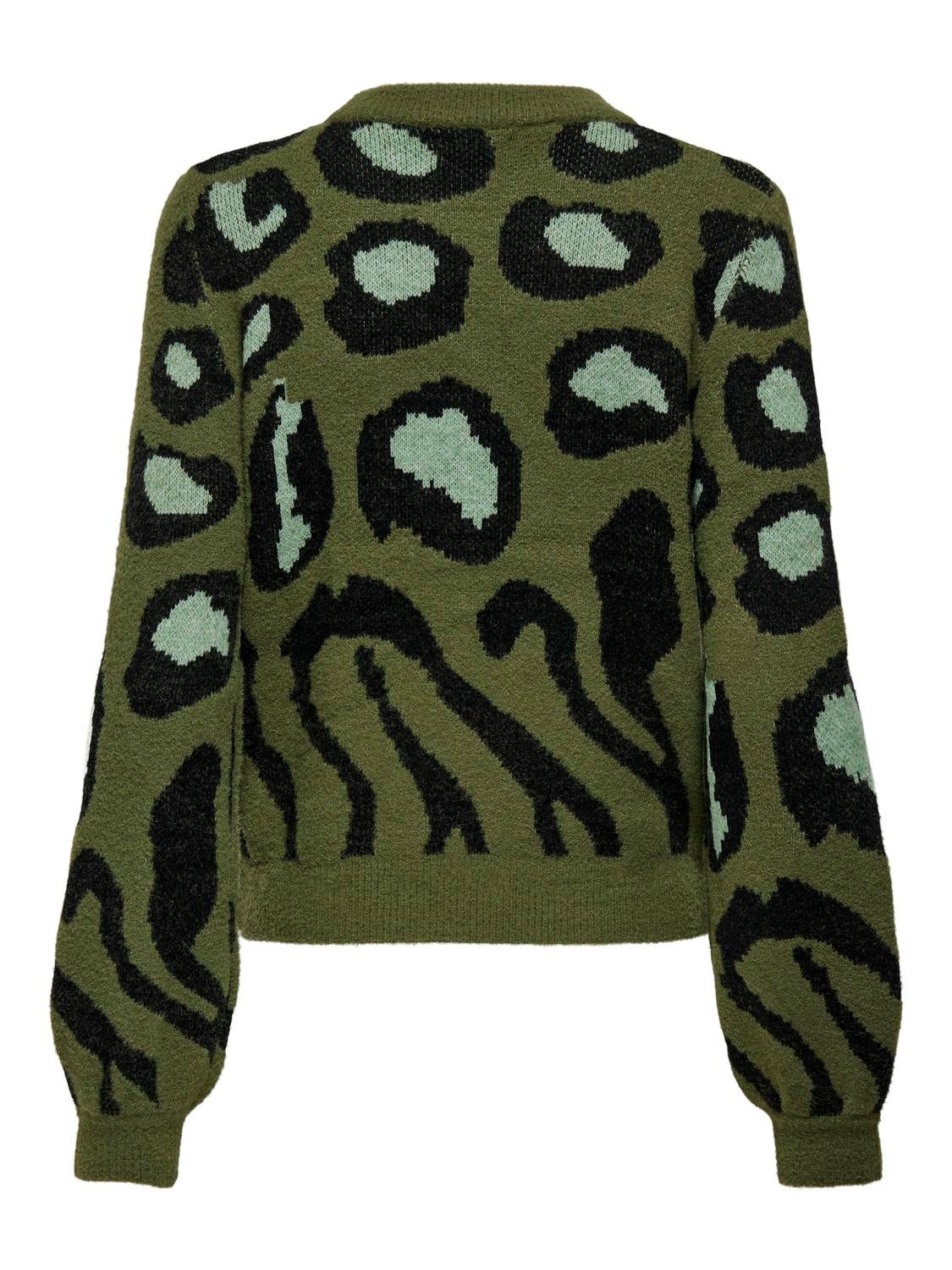 JDYLORRAINE Strickpullover Winter Moss