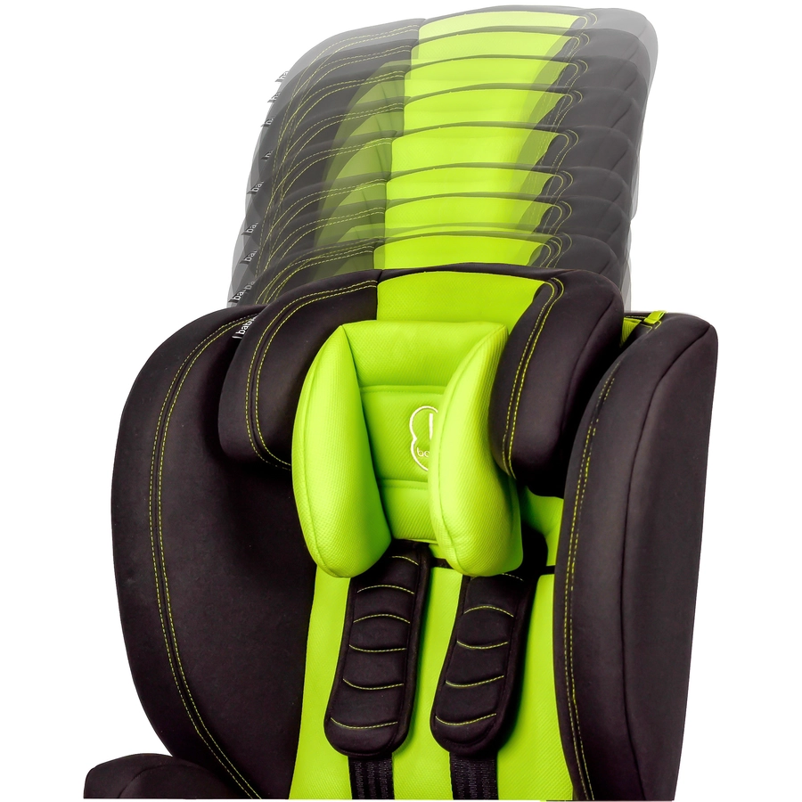 babyGO Kindersitz Freemove Isize grün