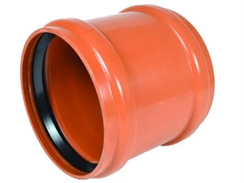 Wavin 400 mm PVC-kloakskydemuffe
