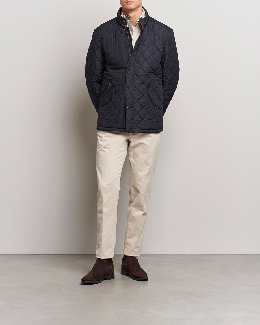 Barbour Lifestyle Powell Quilted Jacket Navy