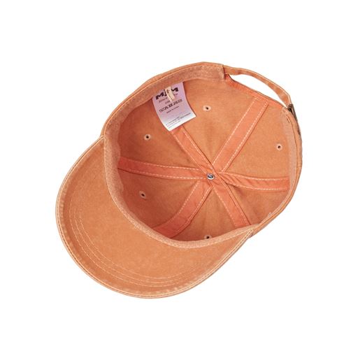 MJM Baseball Kasket, Orange, One size