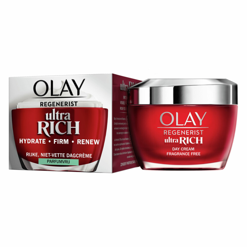 Olay Regenerist Ultra Rich Gezichtsdagcrème Parfumvrij50 ml
