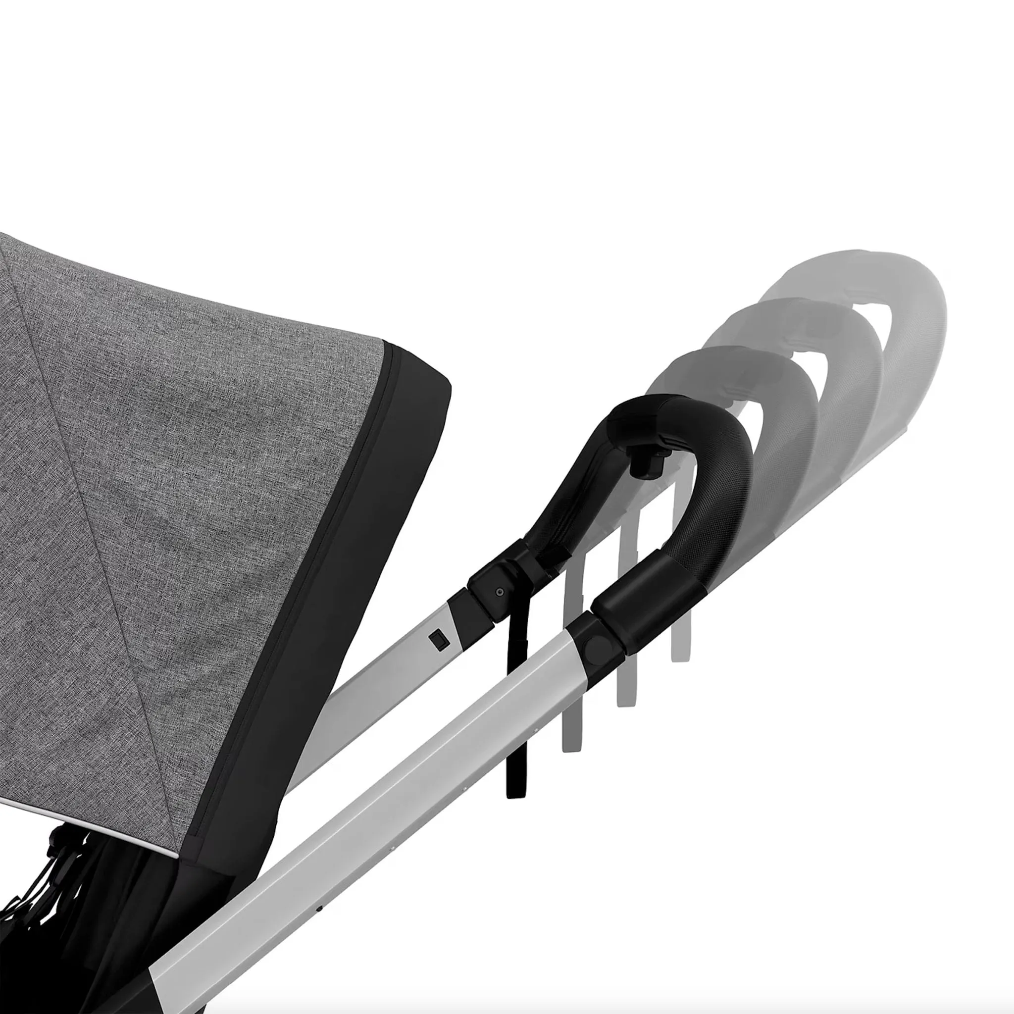 Thule Poussette Shine - Aluminium  Gris Mélange