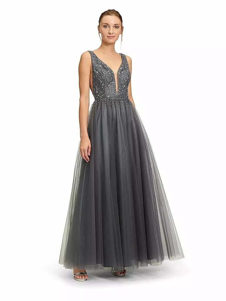 VERA MONT Abendkleid grau