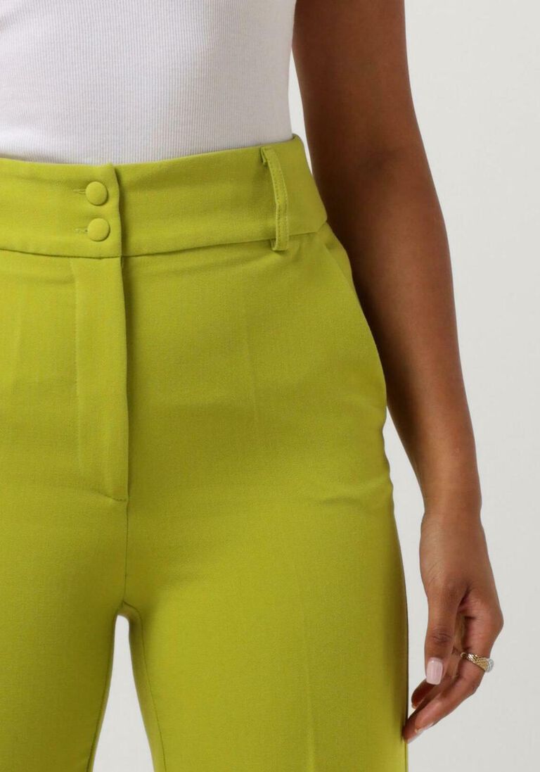 ACCESS lime access pantalon flare pants