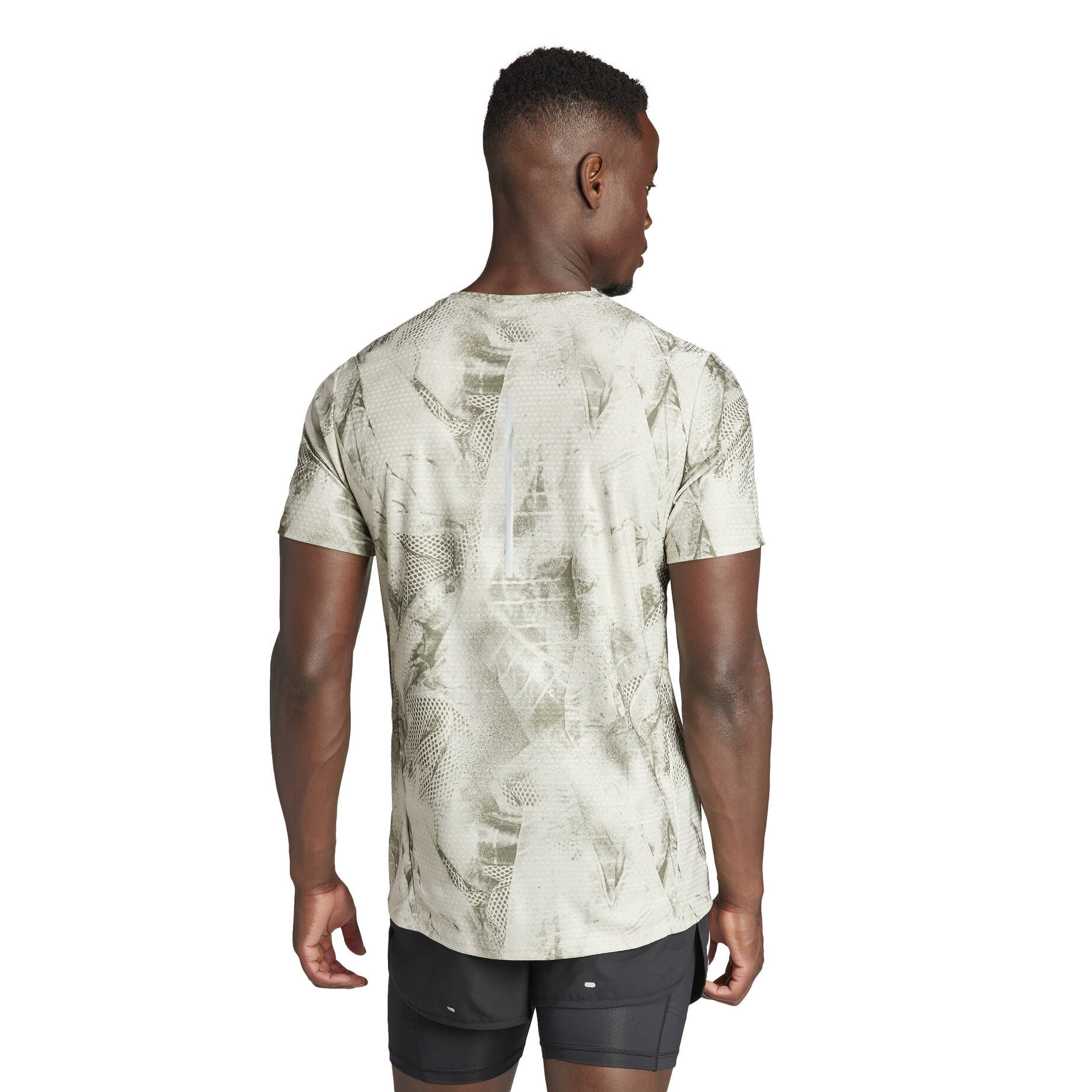 adidas Performance| Herren Laufshirt ULTIMATE AOP HR TEE M