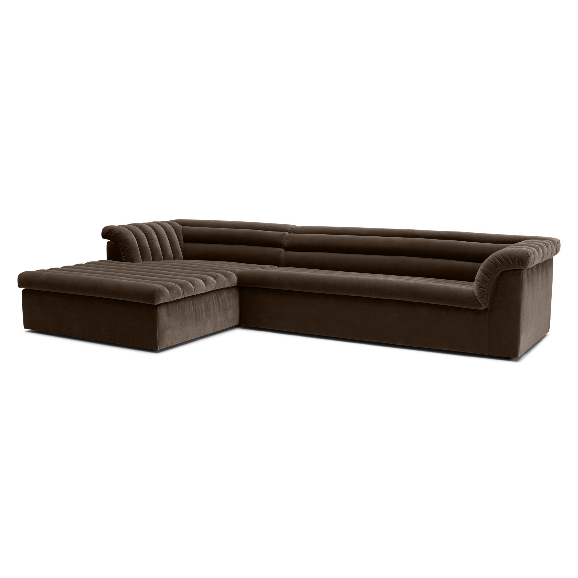 Hoekbank Marilyn royal brown links